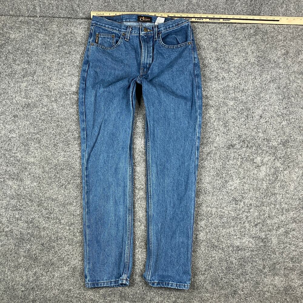 Cimarron Jeans Mens Size 32 Medium Wash Blue Denim Tapered Fit Casual Classic